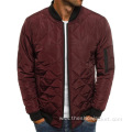 High Quality Quilted Bomber Jacket Mens